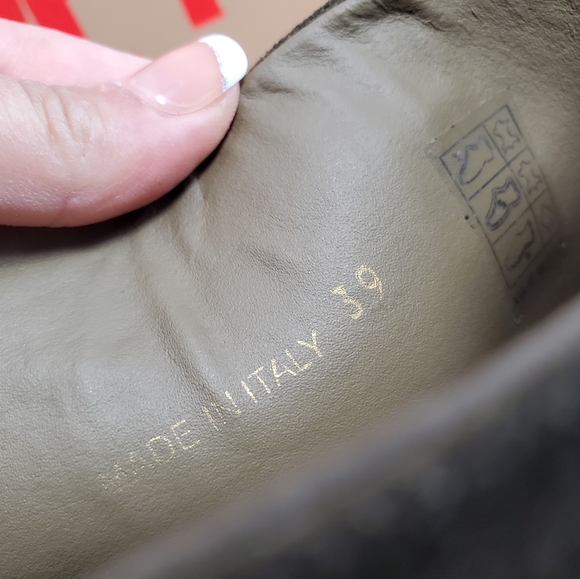 NWT$625 GIA BORGHINI Gia 23 Calf Suede Tubular Chunky Lug Sole Ankle Boots Sz 9 - Picture 12 of 16